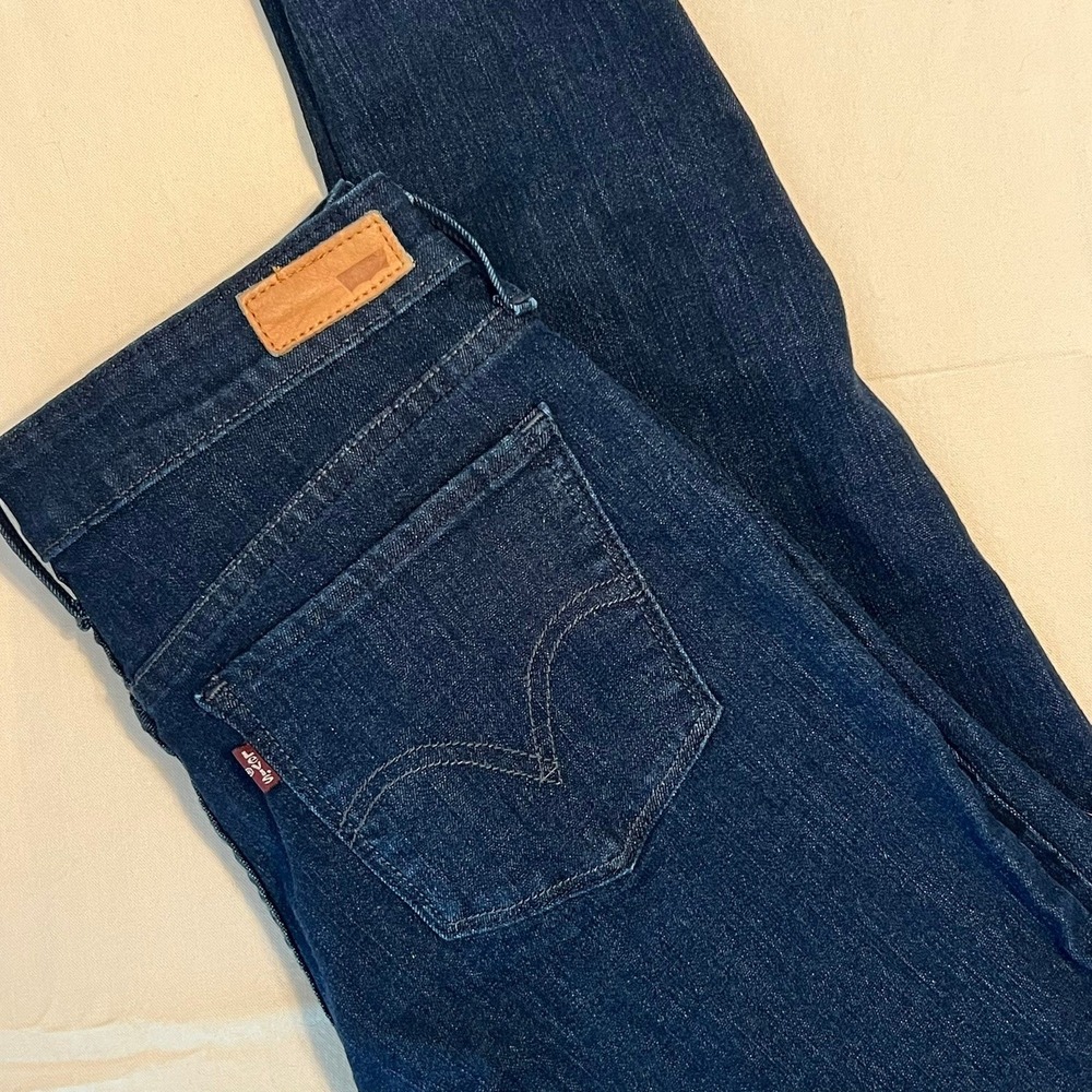 Levi's Legging Ultra Stretch Skinny Jeans Dark Wash W29 L30 EUC